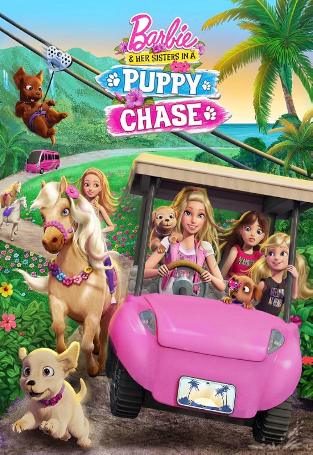 Barbie & Her Sisters in a Puppy Chase (2016) บาร์บี้ ผจญภัยตามล่าน้องหมาสุดป่วน