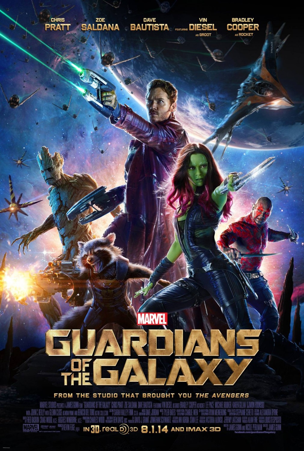 Guardians of the Galaxy (2014) รวมพันธุ์นักสู้พิทักษ์จักรวาล