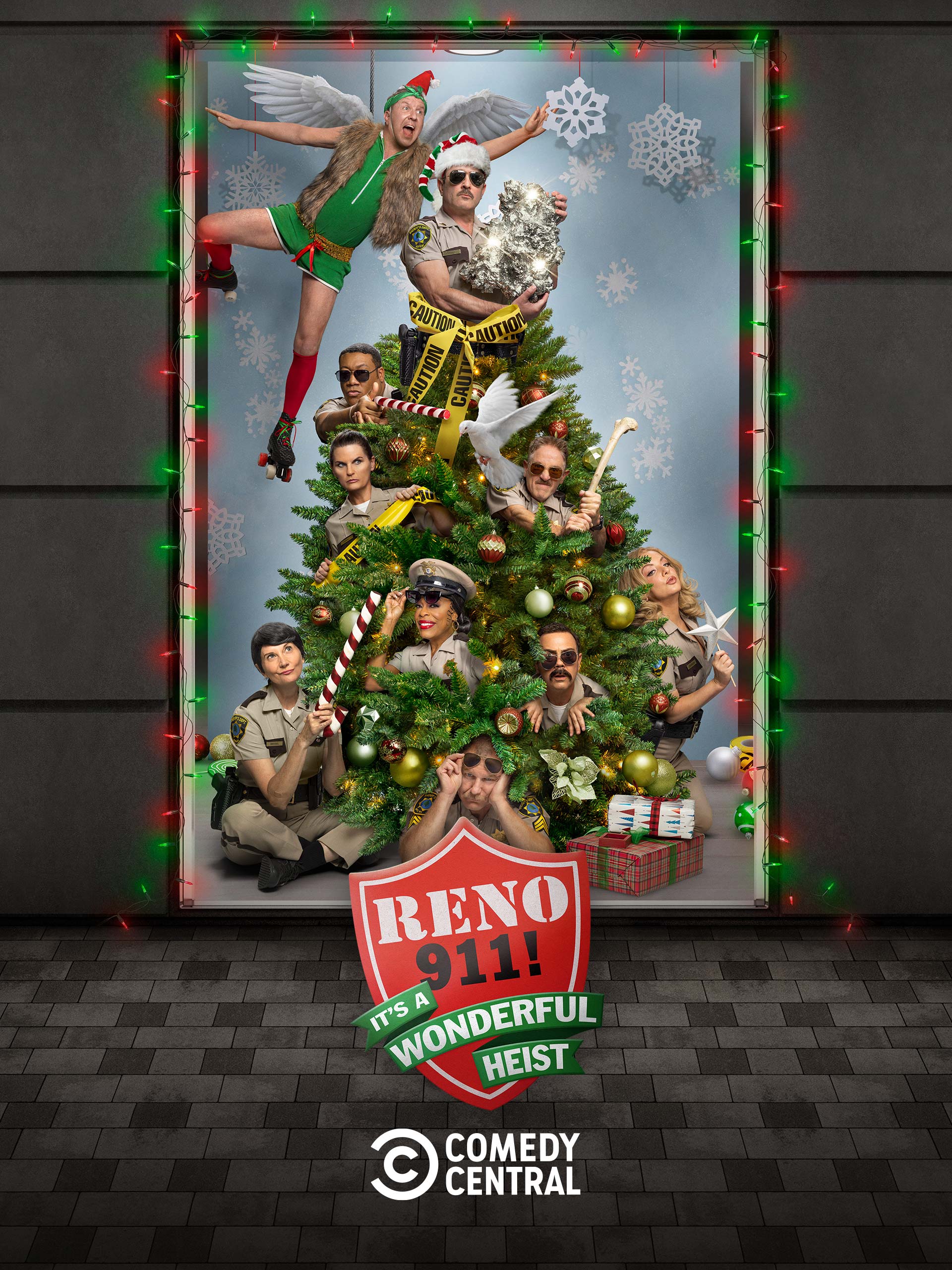 Reno 911!: It’s a Wonderful Heist (2022) รีโน่ 911! ปล้นหรรษา